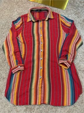 L&B Luck and Blessed Stripe Tunic